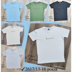 Футболка для хлопчиків 4 шт коттон (13-16 років) MiLi_2617
