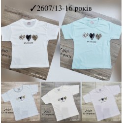 Футболка для дівчаток 4 шт коттон (13-16 років) MiLi_2607