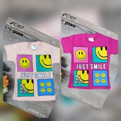 Футболка для дівчаток 4 шт коттон (1-4 роки) MiLi_0117a