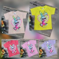 Футболка для дівчаток 4 шт коттон (1-4 роки) MiLi_0117b