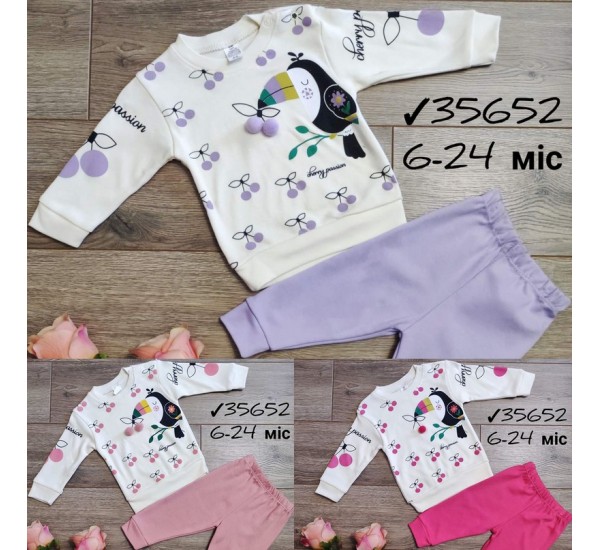 Костюм для немовлят 4 шт інтерлок (6-24 міс) MiLi_35652