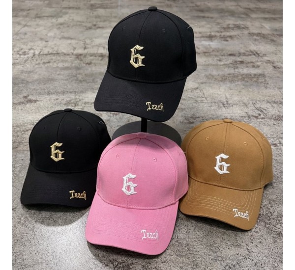 Бейсболка жіноча 5 шт (56-58 р) коттон ML903_160318