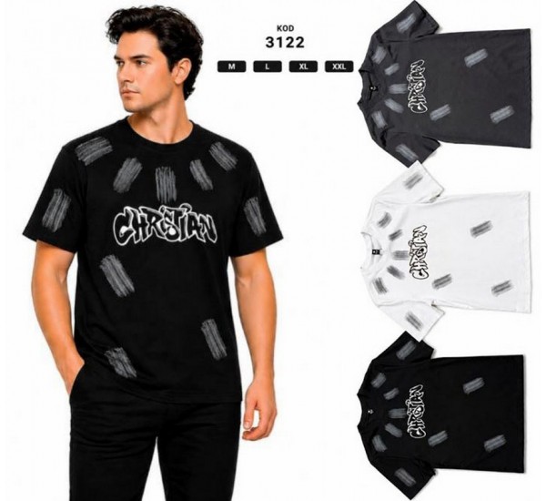 Футболка чоловіча 4 шт (1-4XL) коттон MMC_3122