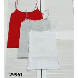 Майка женская 4 шт (S-XL) рубчик MMC_29961