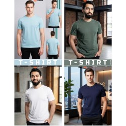 Футболка чоловіча, бавовна 5 шт (48-56 р) MuK_5003a