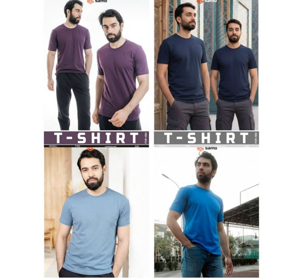 Футболка чоловіча, бавовна 5 шт (48-56 р) MuK_5003b