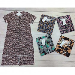 Халат жіночий, бавовна 5 шт (48-56 р) MuK_3387