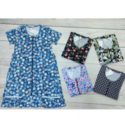 Халат жіночий, бавовна 5 шт (48-56 р) MuK_31114