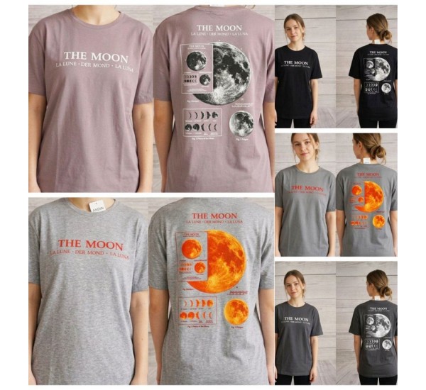 Футболка жіноча, бавовна 5 шт (46-54 р) MuK_5805d