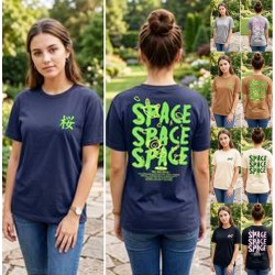 Футболка жіноча, бавовна 5 шт (46-54 р) MuK_5805h