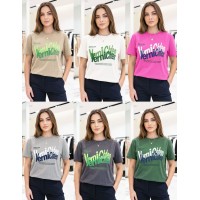 Футболка жіноча, бавовна 5 шт (46-54 р) MuK_5805k