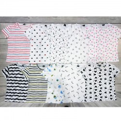 Футболка жіноча, бавовна 10 шт (46-50 р) MuK_3939a