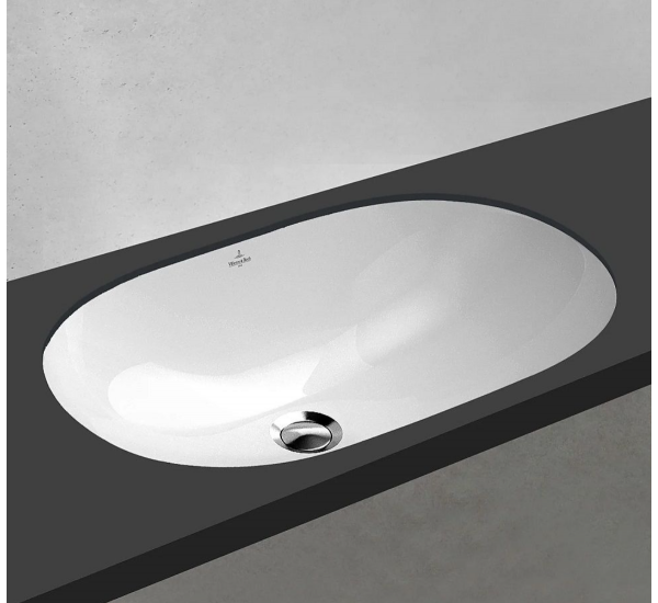 Умивальник вбудований Villeroy&Boch O.novo 60х35 см Білий (41626001)