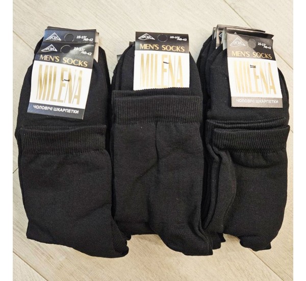 Носки мужские MILENA 12 шт (40-43 р) стрейч/коттон NvS_702h