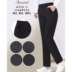 Штани жіночі 6 шт (8-10XL) стрейч PaH_A715-1
