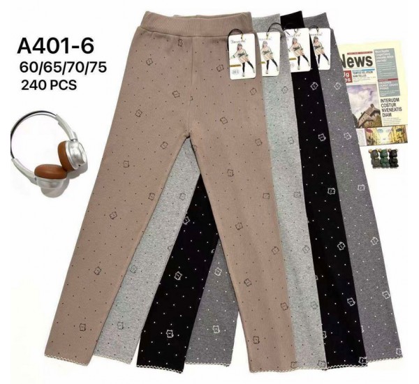 Лосини для дівчаток 12 шт (60-75 см) стрейч PaH_A401-6