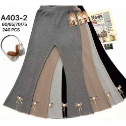 Лосини для дівчаток 12 шт (60-75 см) стрейч PaH_A403-2