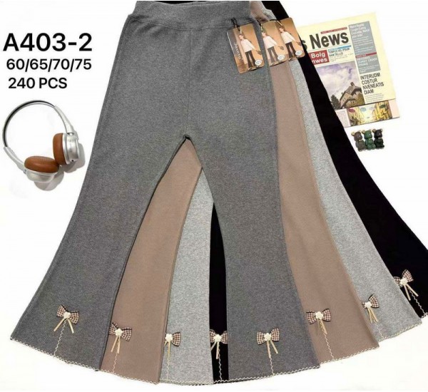 Лосини для дівчаток 12 шт (60-75 см) стрейч PaH_A403-2