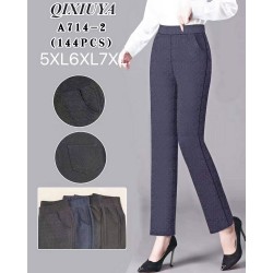 Штани жіночі 6 шт (5-7XL) стрейч PaH_A714-2