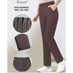 Штани жіночі 6 шт (10-12XL) стрейч PaH_A722-2