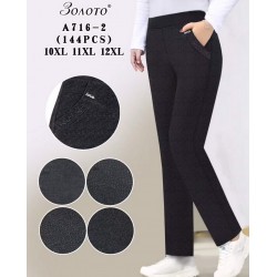 Штани жіночі 6 шт (10-12XL) стрейч PaH_A716-2