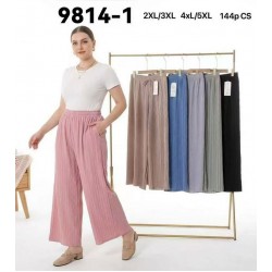 Штани жіночі 6 шт (2-5XL) жатка PaH_9814-1