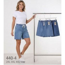 Шорти жіночі 6 шт (2-5XL) джинс PaH_440-4