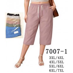 Капрі жіночі 6 шт (3-7XL) коттон PaH_7007-1