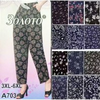 Капрі жіночі 12 шт (3-6XL) холодок PaH_A703-1