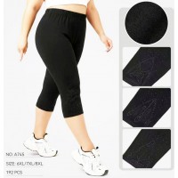 Капрі жіночі 6 шт (3-6XL) стрейч PaH_A745