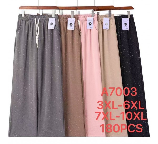 Штани жіночі 6 шт (3-10XL) бамбук PaH_A7003