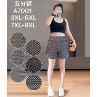 Шорти жіночі 6 шт (3-9XL) бамбук PaH_A7001