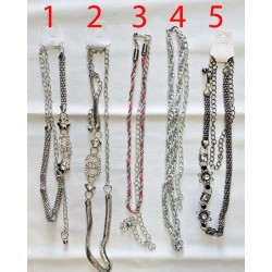 Цепочка женская, металл 1 шт (на объём 100-110 см) ReM_180213