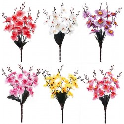 Букет орхідеї штучний, 12 штук RuS_A57_M-22/5