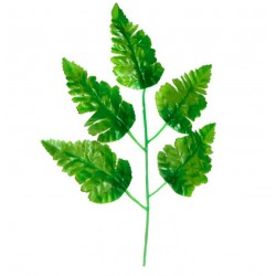 Лист папороті штучний, 100 штук RuS_G3_V01-5
