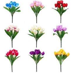 Букет тюльпана штучний, 12 штук RuS_A58_№8