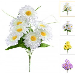 Букет ромашки штучний, 10 штук RuS_B17_M-21/7