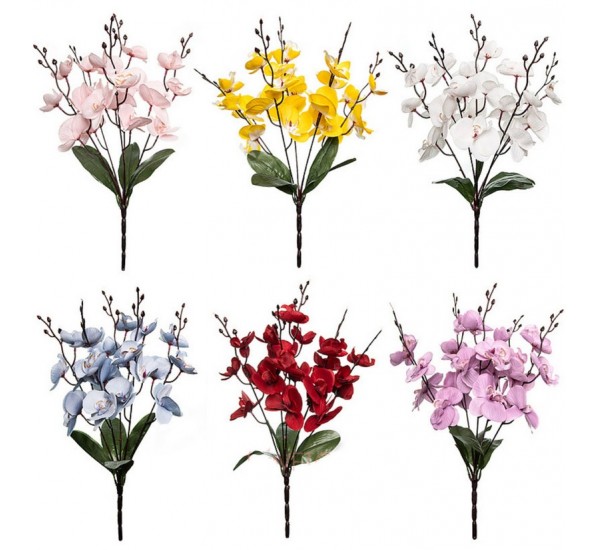 Букет орхідеї штучний, 40 штук RuS_A35_SO-1