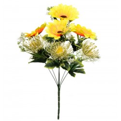 Букет соняшнику штучний, 15 штук RuS_B32_A-570