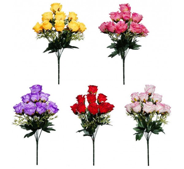 Букет троянди штучний, 7 штук RuS_B35_A-573