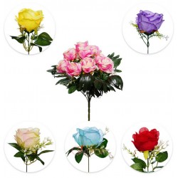 Букет троянди штучний, 7 штук RuS_B63_A-580