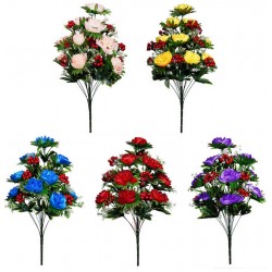 Букет із ягодами штучний, 6 штук RuS_B69_A-579