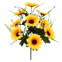 Букет соняшнику штучний, 2 штуки RuS_B135_A-515/9