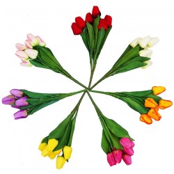 Букет тюльпана штучний, 16 штук RuS_A41_№5/7