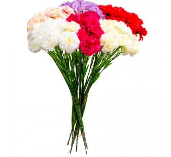 Букет штучний гвоздик, 20 штук RuS_C5_C-0052