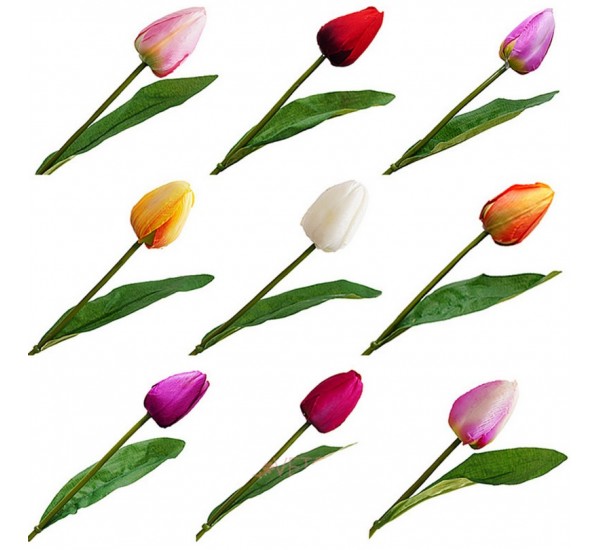 Гілка тюльпана штучна, 10 штук RuS_C38_Z-6