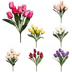 Букет тюльпана штучний, 7 штук RuS_A43_№9