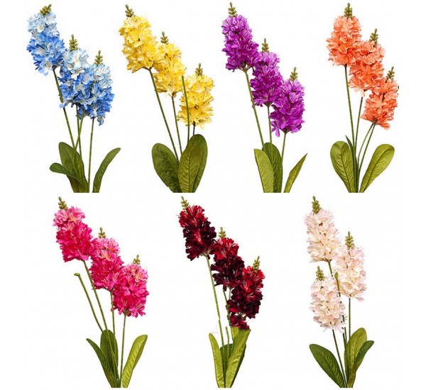 Гілка дельфініуму штучна, 14 штук RuS_C49_FS-4