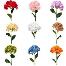 Гілка гортензії штучна, 24 штуки RuS_C51_FS-6