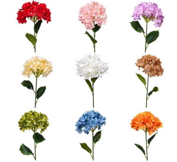 Гілка гортензії штучна, 24 штуки RuS_C51_FS-6